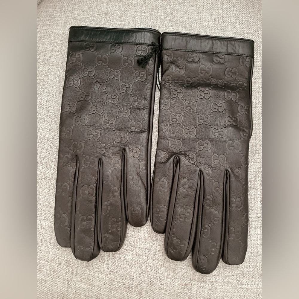 Gucci Leather Gloves